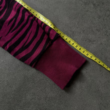 Load image into Gallery viewer, Zebra Striped Emo Ladies Zipper (S/M)
