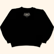 Load image into Gallery viewer, Fishbone Y2K Embroidered Tribal Oversized Sweater (S)
