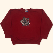 Lade das Bild in den Galerie-Viewer, Vintage Embroidered Hip Hop Crew Sweater (S)
