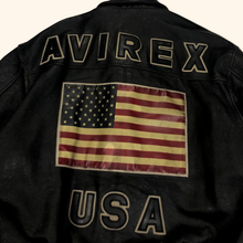 Load image into Gallery viewer, Avirex Vintage Leather Jacket (XL/XXL)
