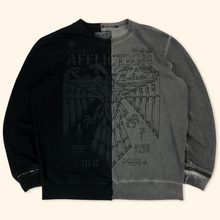 Lade das Bild in den Galerie-Viewer, Affliction Black Premium HAND CRAFTED Zipped Sleeves Sweater (XXL)
