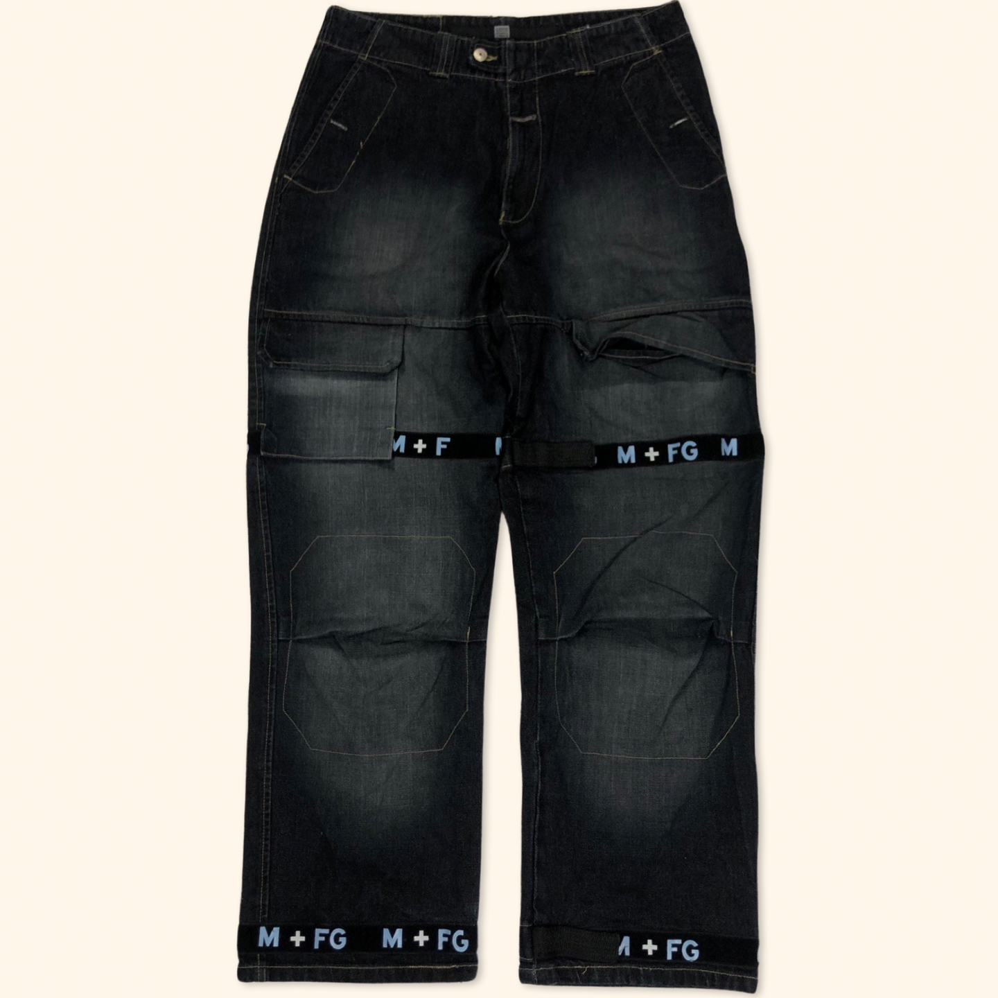 Marithé + François Girbaud Baggy Jeans (XL)