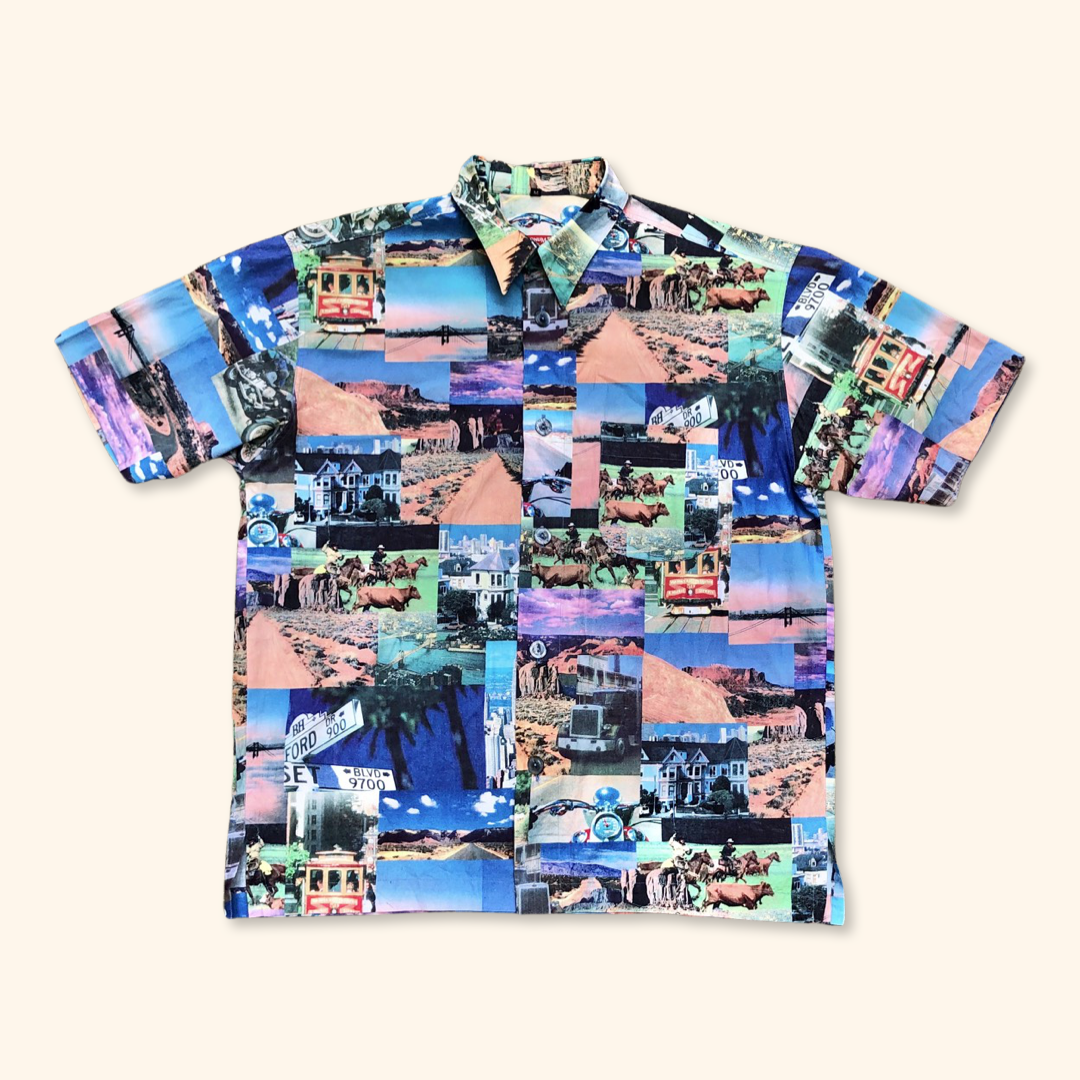 San Fransisco All Over Print Shirt (M)