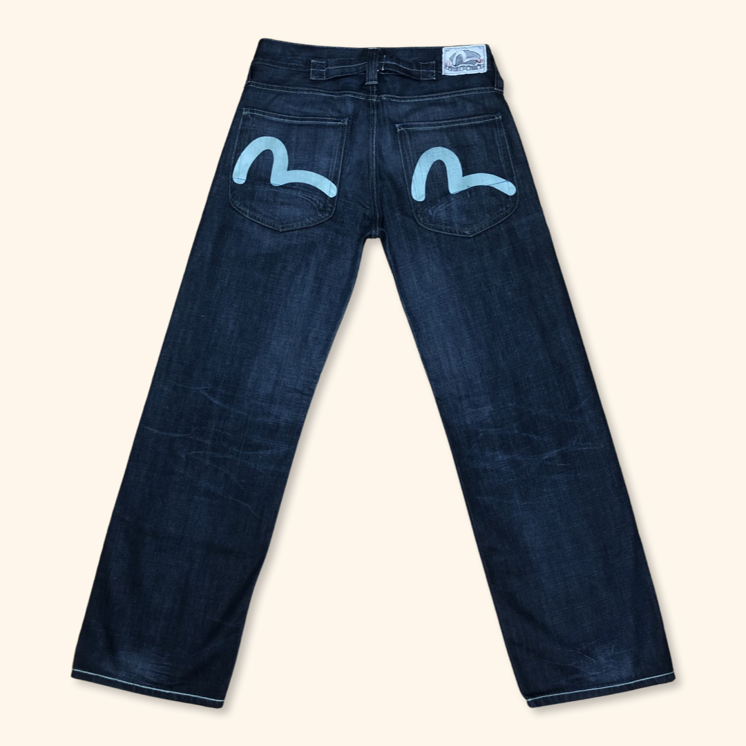 Evisu X Puma Straight Leg Jeans (L)