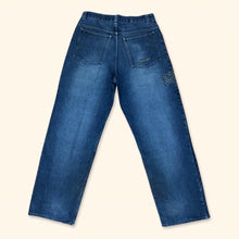 Load image into Gallery viewer, Johnny Blaze The Worriors Embroidered Baggy Jeans (XL)
