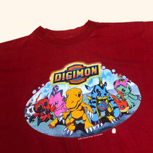 Load image into Gallery viewer, Digimon Y2K T-Shirt 2001 (XXS)
