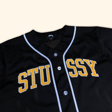 Load image into Gallery viewer, Stüssy Embroidered Baseball Shirt (L)
