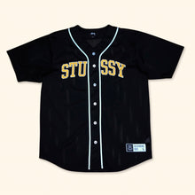 Load image into Gallery viewer, Stüssy Embroidered Baseball Shirt (L)
