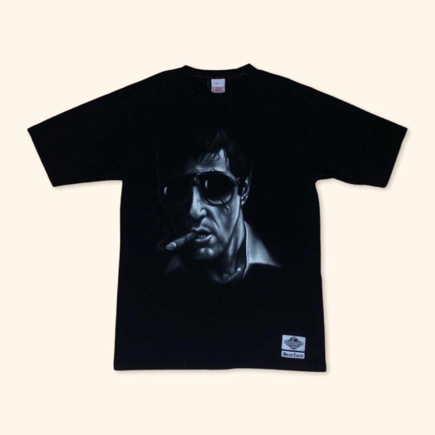 Scarface Vintage Hip Hop Heavy Cotton T-Shirt (XXL)