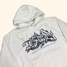 Load image into Gallery viewer, Fishbone Embroidered Graffiti Hoodie (M)
