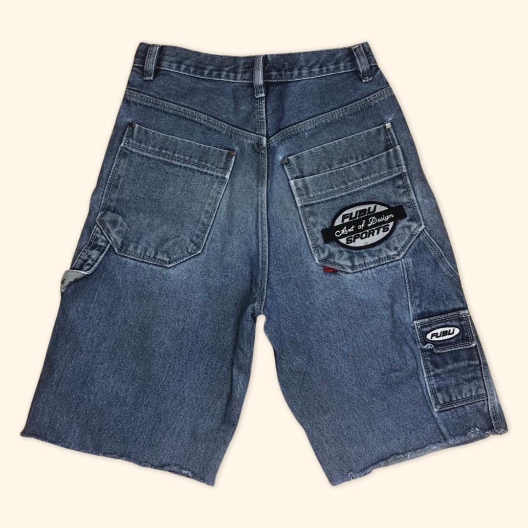 Fubu Vintage Croped Baggy Shorts (M)