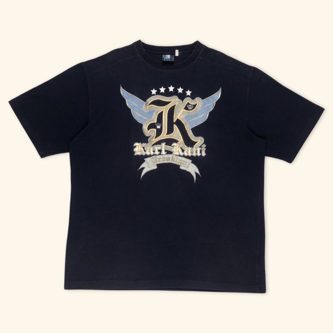 Karl Kani Embroidered Heavy Cotton T-Shirt (L)