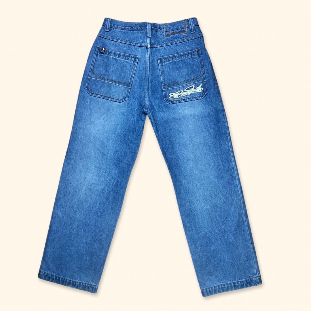 Sir Benni Miles Vintage Hip Hop Baggy Jeans (XL)