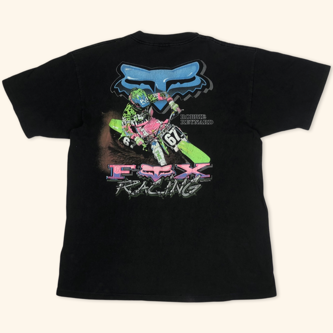 Fox Racing Robbie Reynard Vintage 90s Single Stitch T-Shirt (XL)