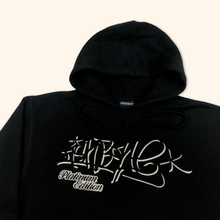 Lade das Bild in den Galerie-Viewer, Fishbone Embroidered Graffiti Hoodie (M)
