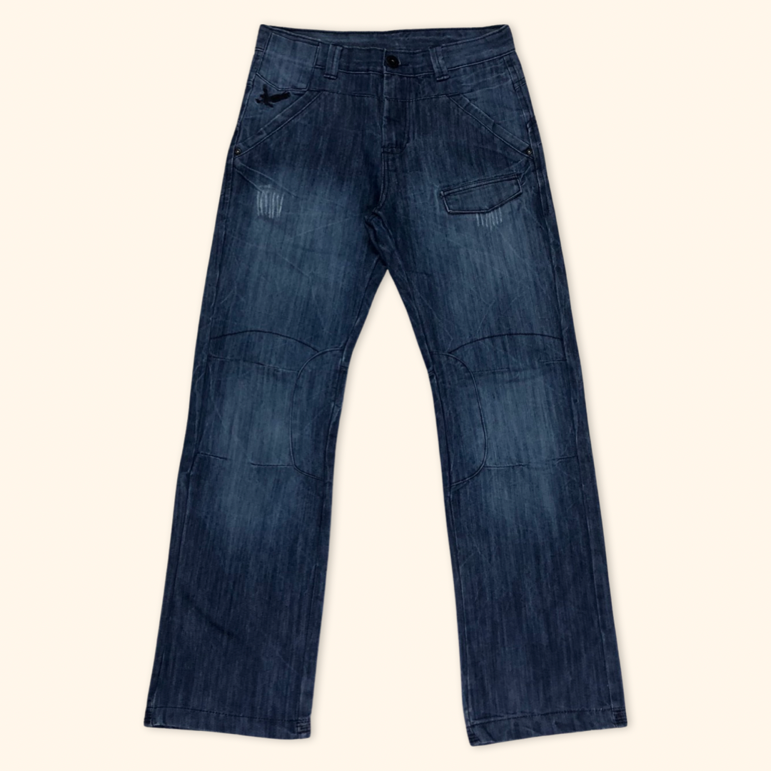 Y2k Straight Leg Jeans (S/M)