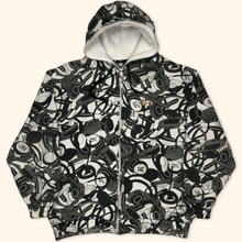 Lade das Bild in den Galerie-Viewer, Karl Kani All Over Printed Hip Hop Zipper (L)
