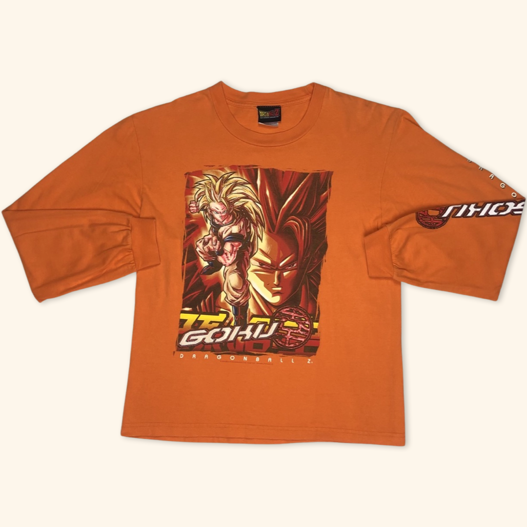 Dragon Ball Z Vintage 2003 3D Heavy Cotton Sleeve (XS)