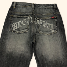 Load image into Gallery viewer, Reject Angel &amp; Devil Y2k Straight Leg Jeans (M/L)
