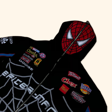 Load image into Gallery viewer, Nascar Petty Deadstock Spider-Man 3 Embroidered Full Zipper (S)
