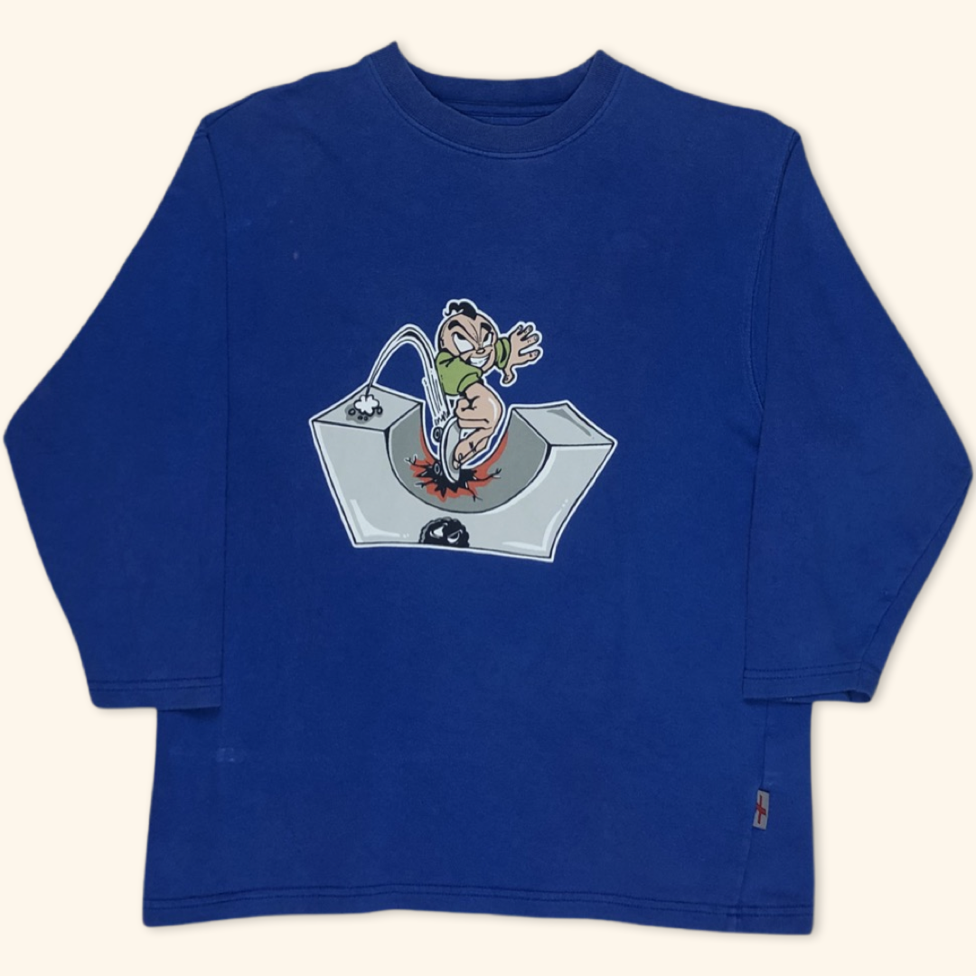 Bad+Mad Skater Comic Sweater (XS)