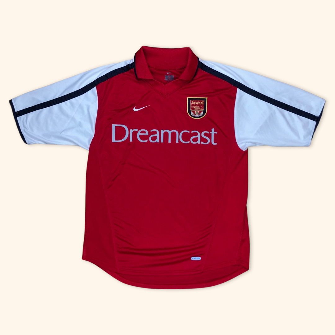 Vintage 2000-02 Rare Nike FC Arsenal Dreamcast Soccer Jersey (S)