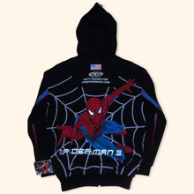 Lade das Bild in den Galerie-Viewer, Nascar Petty Deadstock Spider-Man 3 Embroidered Full Zipper (S)
