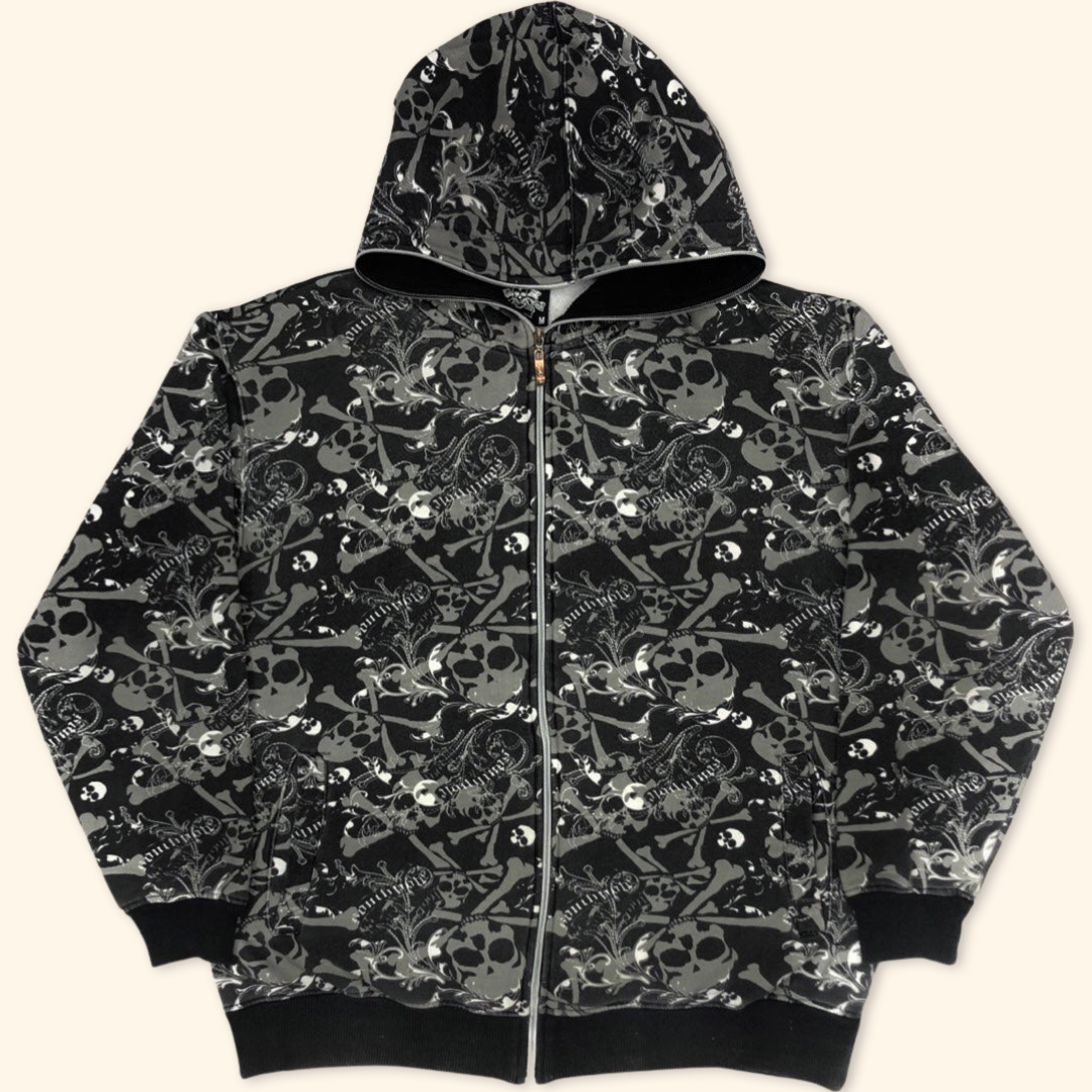 Southpole All Over Printed Oversized Full Zipper (M/L)