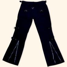 Load image into Gallery viewer, Y2K Techno Bootleg Jeans (M)
