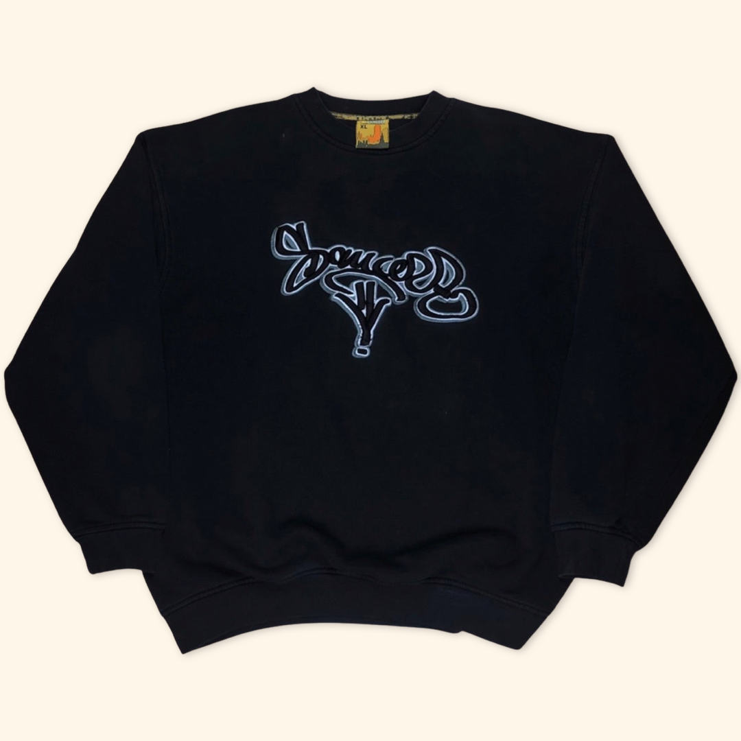 Sancezz Heavy Cotton Hip Hop Graffiti Sweater (XL)