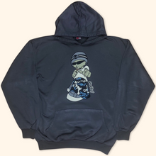 Load image into Gallery viewer, Gangboy Shiny Vintage 1998 Hip Hip Comic Hoodie Camo (M)
